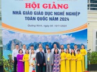 Giáo viên của trường trung cấp nghề cao bằng tham gia hội giảng nhà giáo giáo dục nghề nghiệp toàn quốc 2024