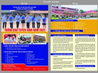 Kế hoạch tuyển sinh năm 2025, Trường Cao đẳng Cao Bằng